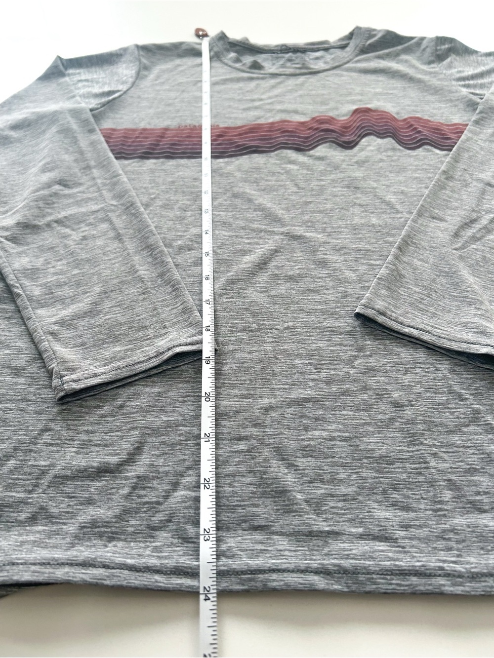 Patagonia Capilene Cool Daily Graphic Long Sleeve Shirt Gray Womens Small - Picture 10 of 15